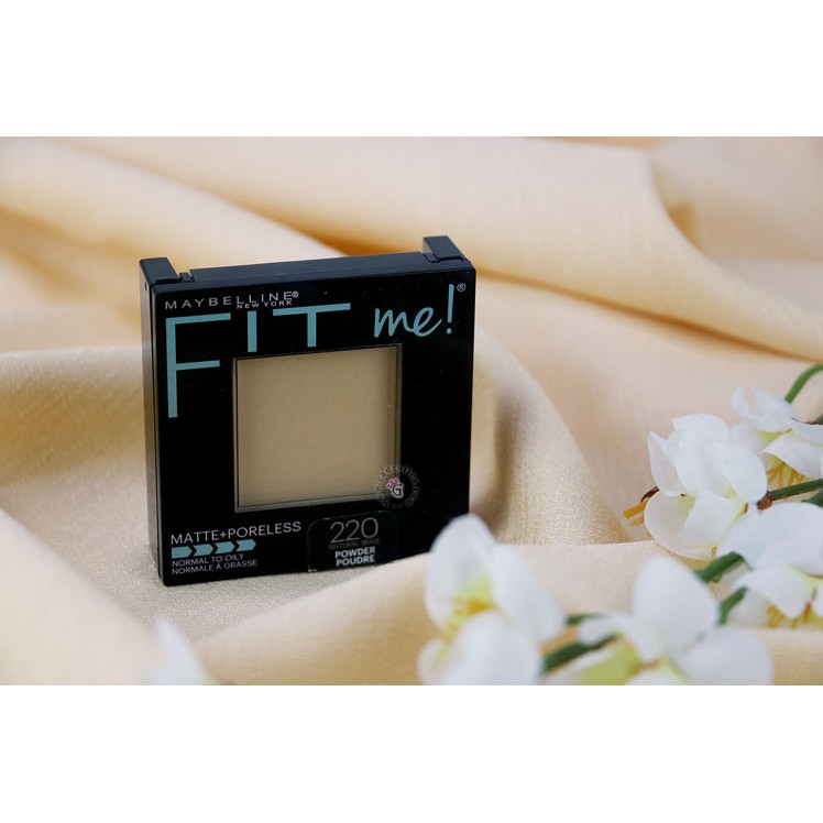 Phấn Phủ Maybelline Cho Da Thường Đến Da Dầu Fit Me Matte + Poreless Powder 9g