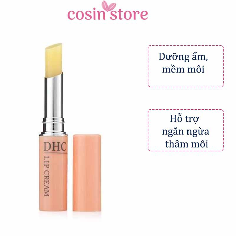 Mã FMCGMALL -8% đơn 250K Son Dưỡng Môi DHC Lip Cream 1,5g