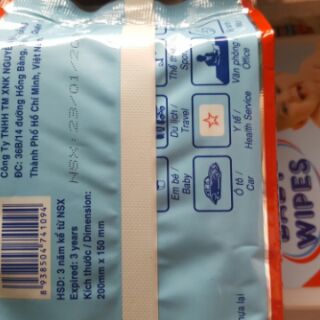 KHĂN ƯỚT BABY 80g