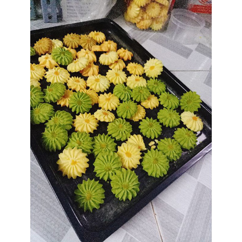 Bánh quy bơ 3 vị nhà làm 300gr.