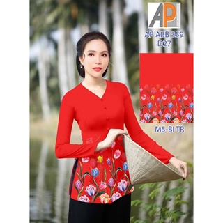 Áo bà ba in lụa 4d