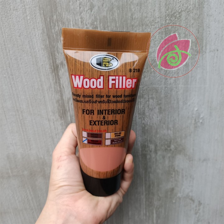 [tuýp 250g] Bột trét vết nứt gỗ , Bột trám gỗ WOOD FILLER Bosny