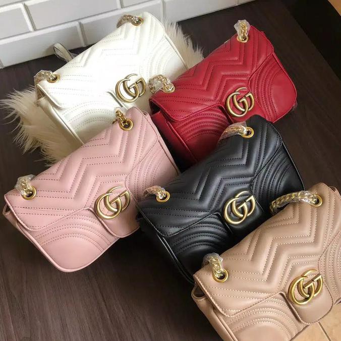 Túi Xách Gucci Marmont Màu Đen Thời Trang Sang Trọng Cho Nữ