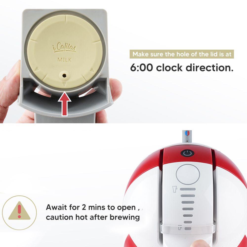 Cốc Lọc Sữa 24 Ngăn Bằng Thép Không Gỉ Tiện Dụng Cho Dolce Gusto