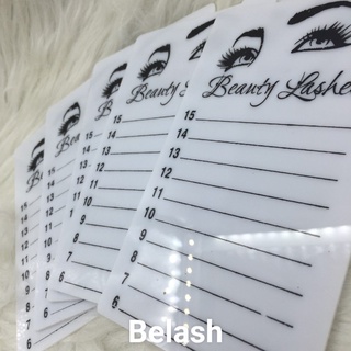 Miếng meka dán line mi có đánh số - Dụng cụ nối mi Đức Eyelashs