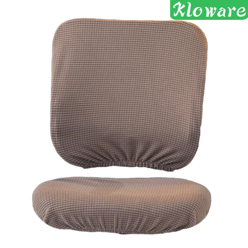 Vỏ Bọc Ghế Ngồi Mềm Mại Co Giãn Màu Be Tháo Rời Được Dành Cho Văn Phòng