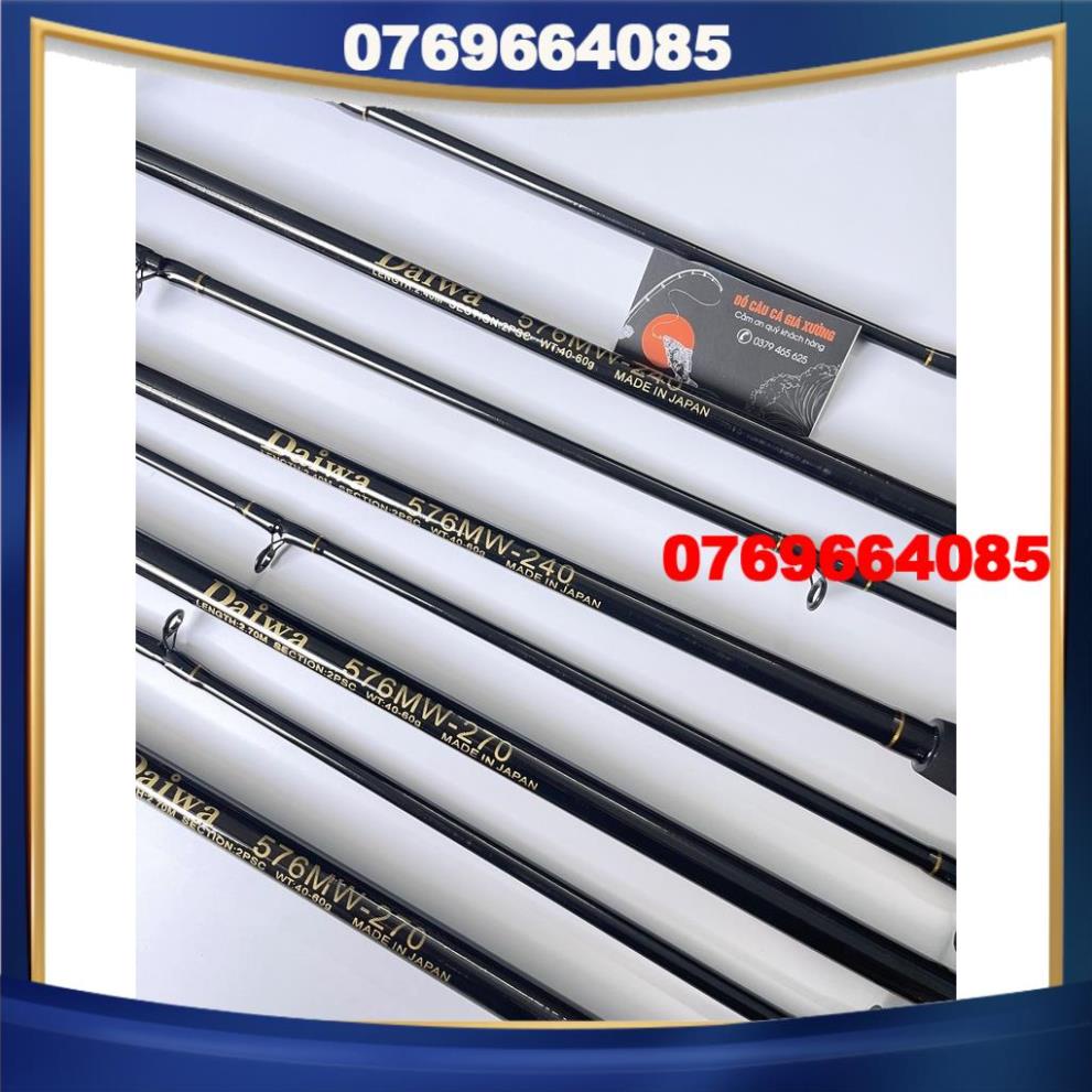 Cần Câu 2 khúc DAIWA 576 MW Huyền Thoại Tải cá 7-10kg -Đ𝗢̂̀𝗖𝗔̂𝗨 𝟴𝟮𝟳