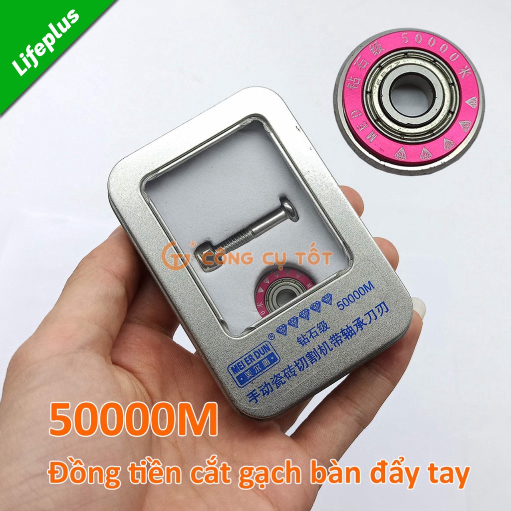 Lưỡi tròn cắt gạch bàn đẩy hộp sắt phủ kim cương siêu mịn tới 50000M