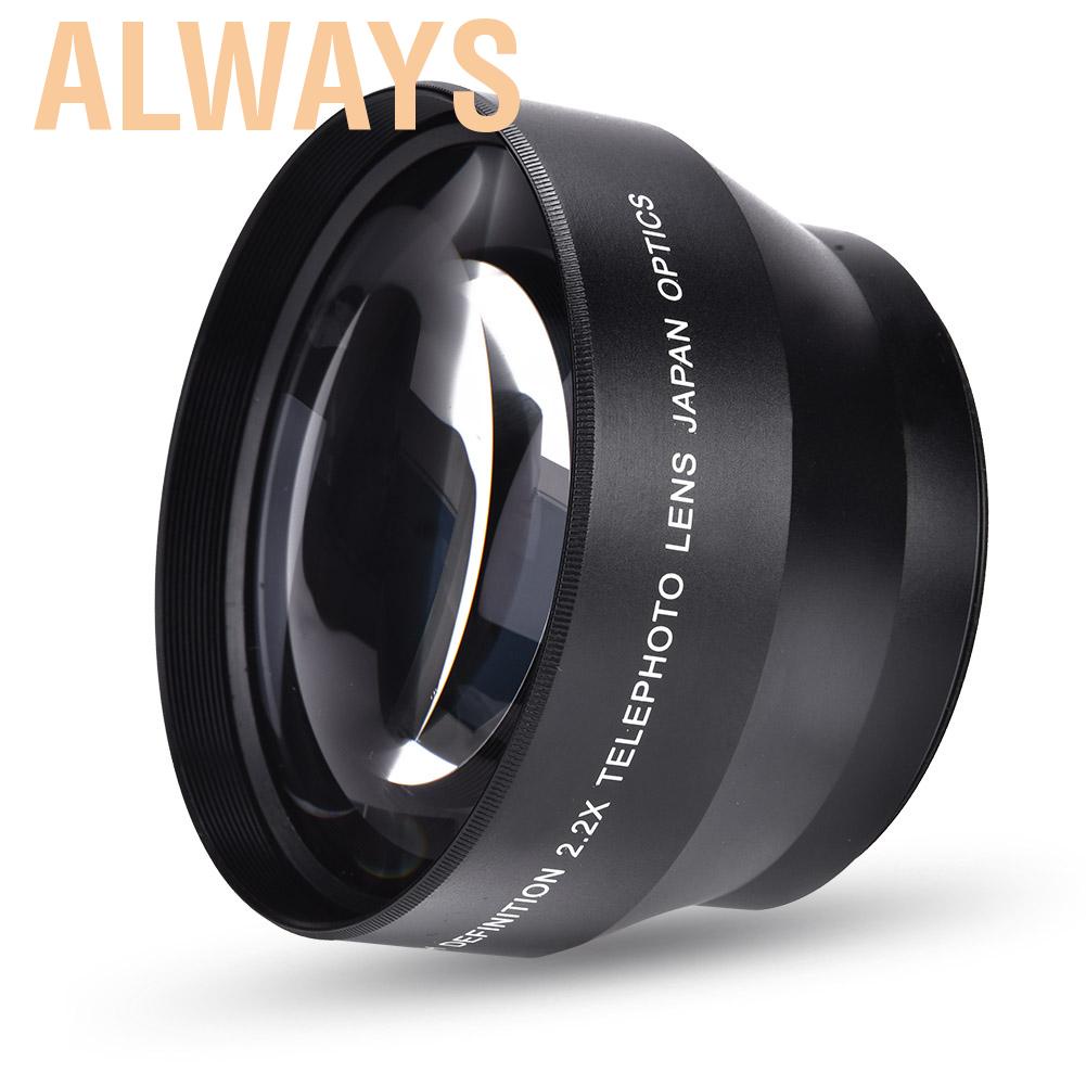 Ống Kính Teleconverter Alwaysonline 67mm 2.2x Cho Máy Ảnh Dslr