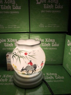 Đèn xông tinh dầu cao cấp Bát Tràng