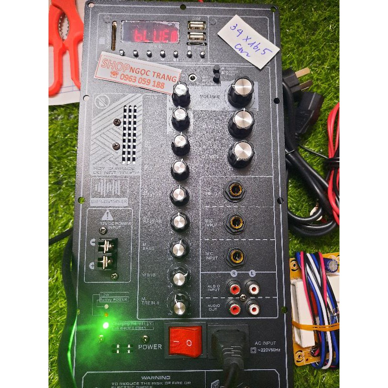 Mạch Loa Kéo Công Suất Lớn Chạy TDA 8954H  - Đánh Bass Đơn 30 -40 Coil 75  Cực Chất