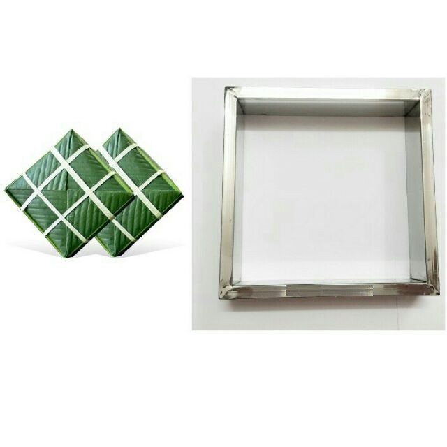 Khuôn Bánh Chưng Inox Chuẩn Xịn, Khuân Gói Bánh Chưng Vuông Tiêu Chuẩn