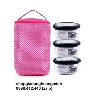 hộp cơm thủy tinh lock&lock - hộp cơm thủy tinh
