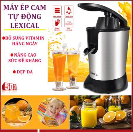 Máy Vắt Hoa Quả- Máy Ép Cam Chanh Tự Động Lexical Vắt Sạch, Nhiều Nước, Dễ Dàng Sử Dụng - BH TẠI SALA SHOP SG