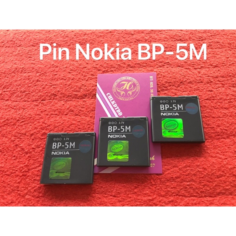 Pin Nokia luna 8600-5610-6500S-5700-6110...mã pin BP-5M