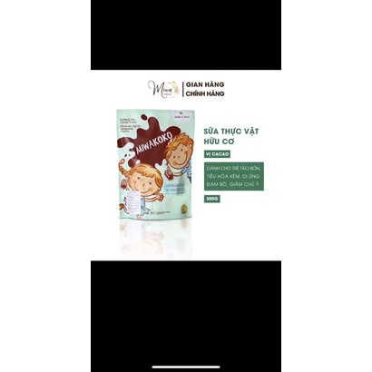 Sữa hạt Miwako vị Cacao