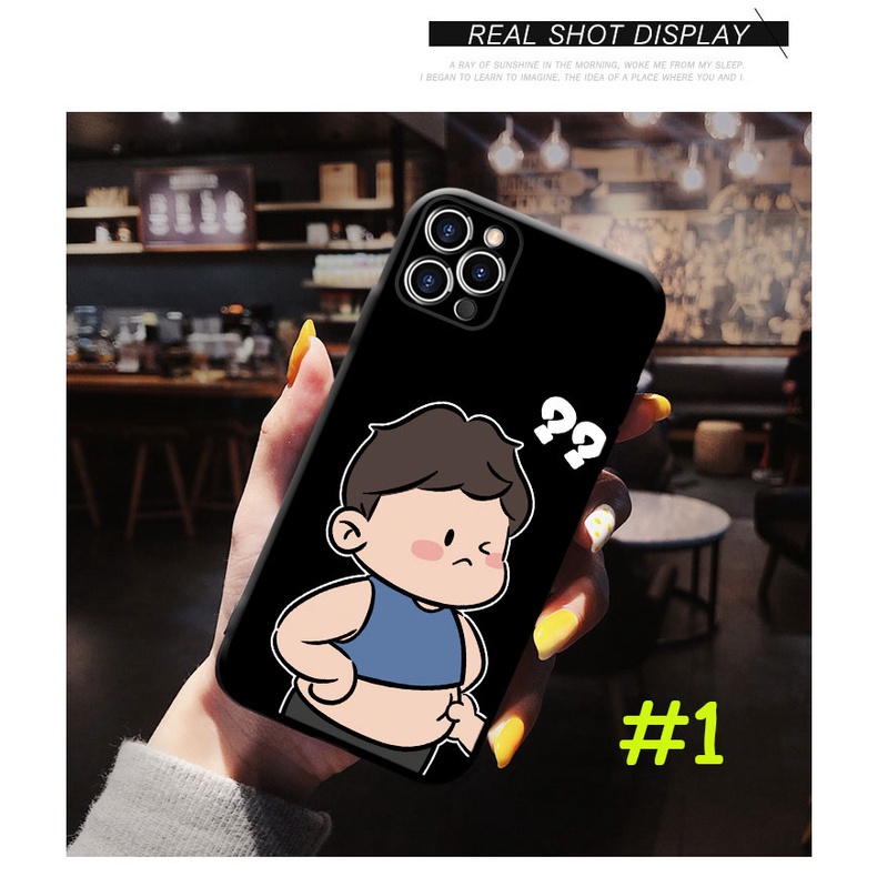 Ốp Điện Thoại Dẻo Họa Tiết Hoạt Hình Cậu Bé Mập Cho Xiaomi Redmi Note 11 10 8 7 6 5 9 Pro Max 11S 10S 9S 5A 4G 5G
