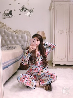 Bộ pijama tay dài quần dài