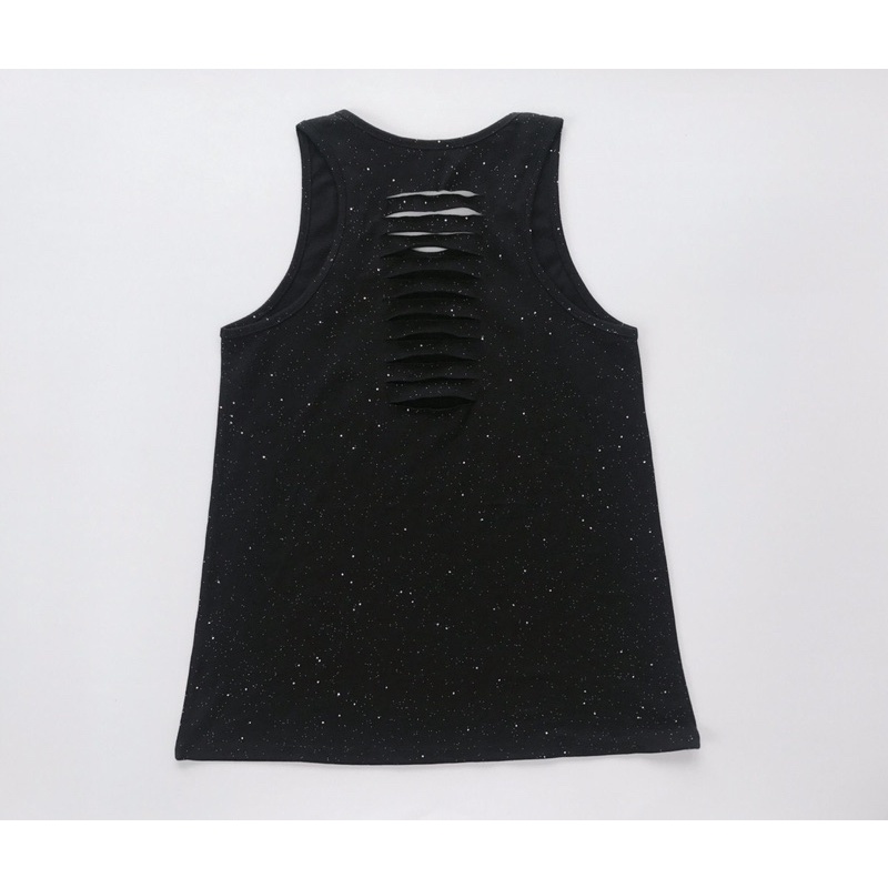 Áo 3 lỗ rách lưng in con chó sói Vnxk