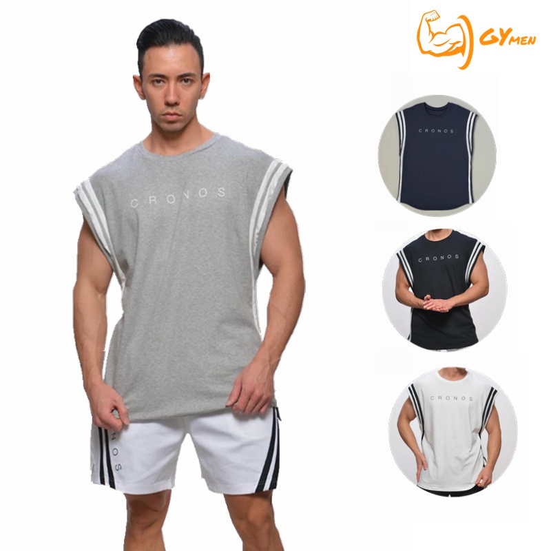 [GYMen]  Áo Thun Ba Lỗ Thể Thao In Chữ &quot;Gymen&quot; Mới Cho Bé Trai