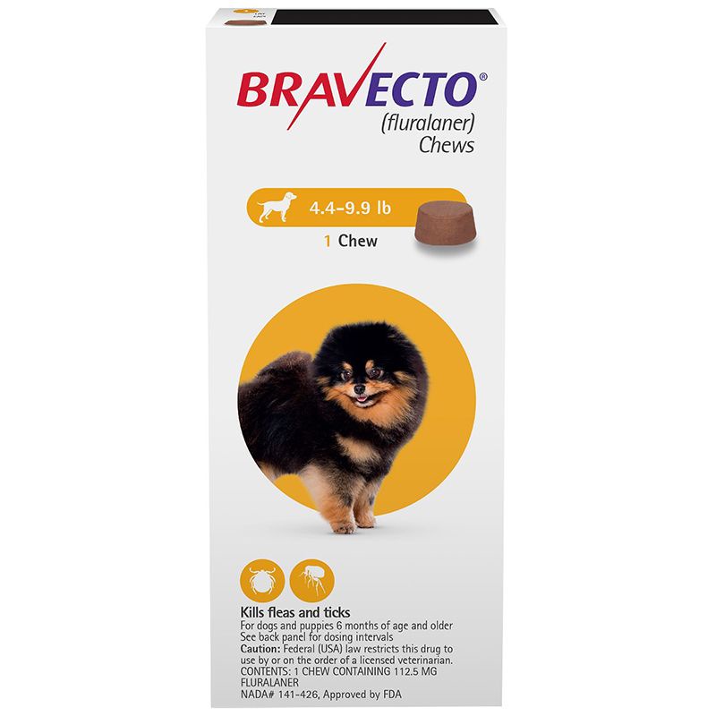 [Mã 229FMCGSALE giảm 8% đơn 500K] BRAVECTO - bảo vệ cún không bị ghẻ DEMODEX, ve rận, bọ chét