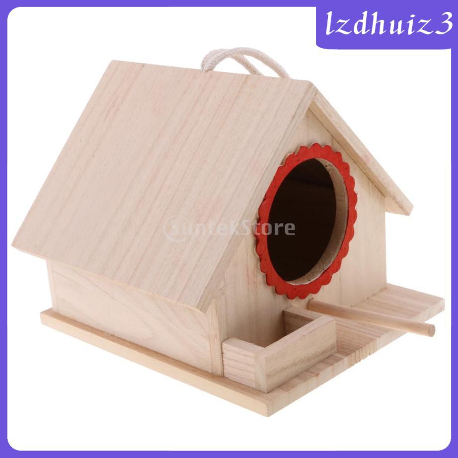 Hộp Tổ Chim Hoang Dã Treo Trang Trí lzdhuiz3