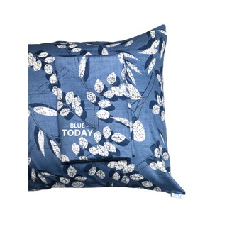 Vỏ gối nằm họa tiết Blue Today cotton satin Hàn Quốc size 50x70