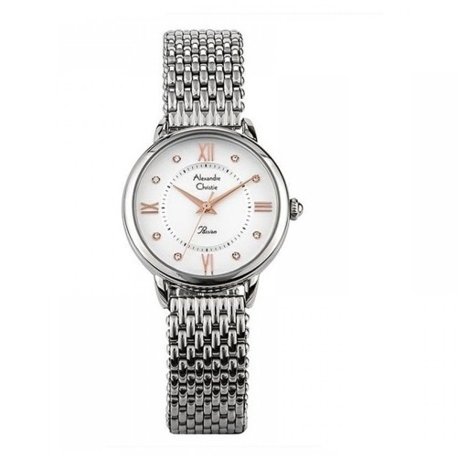 Đồng hồ đeo tay nữ hiệu Alexandre Chrities 2689LHBSSSL