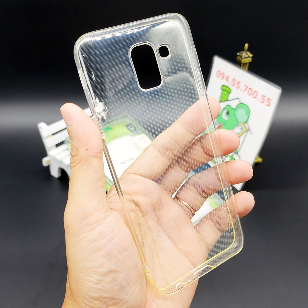 [Ảnh Thật] Ốp lưng Samsung J6 2018 DADA Dẻo Trong Suốt