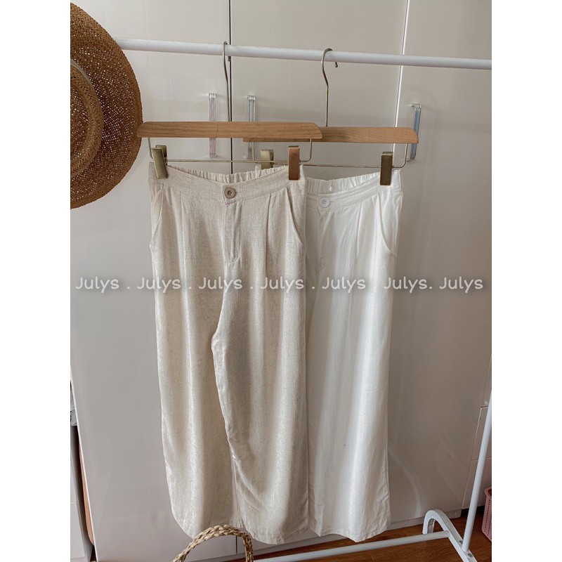 Quần đũi linen 2 màu (ảnh thật shop chụp kèm video) | BigBuy360 - bigbuy360.vn