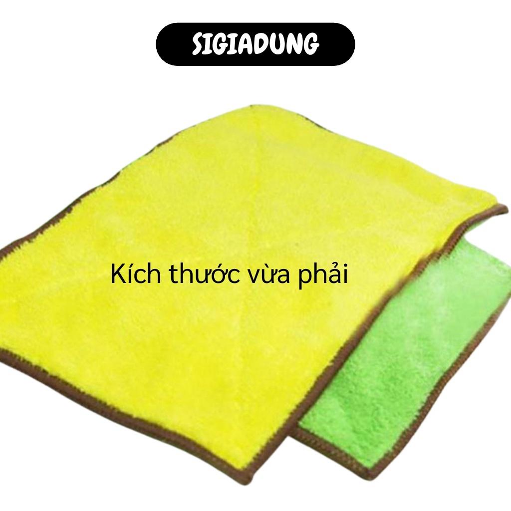 [SGD] Khăn Lau Bếp - Khăn Lau Tay Đa Năng 2 Mặt Siêu Thấm Hút Nước, Làm Sạch Các Vật Dụng  3356