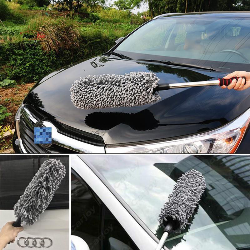 Chổi Lau Bụi Đa Năng Sợi Nano Chuyên Dụng - Chổi Tròn