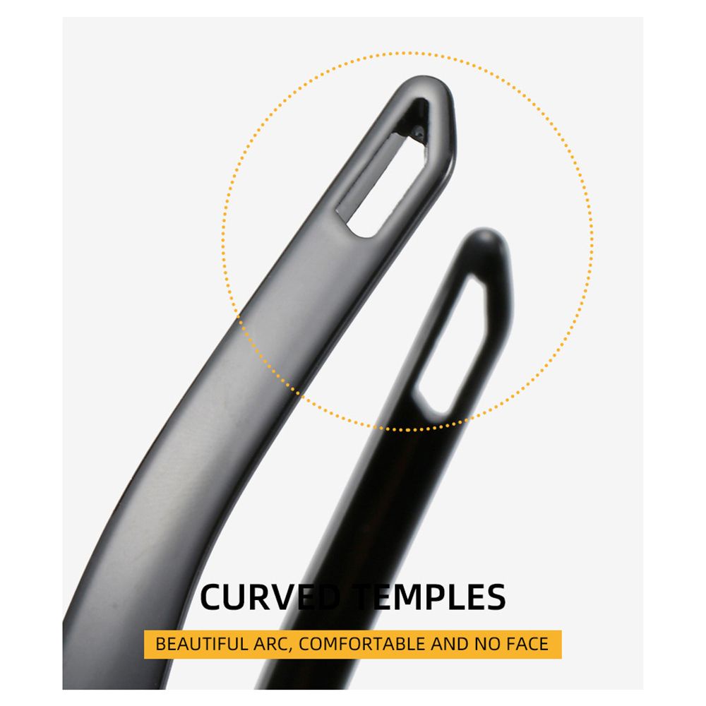 Kính mát chống tia UV400 hình chữ nhật phong cách hiphop cổ điển cho nam nữ