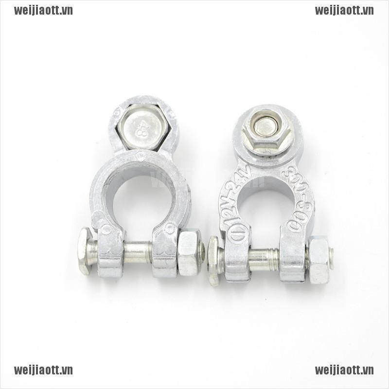 Set 2 Đầu Nối Pin Cho Xe Ô Tô