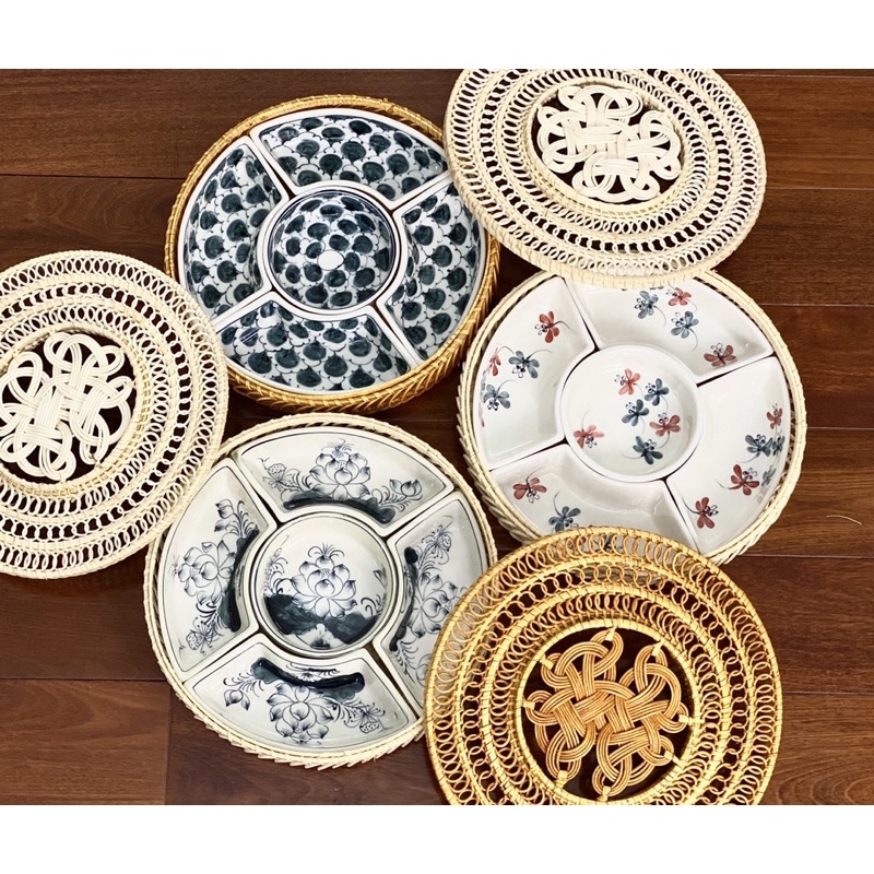 Bộ bát cúng Bát Tràng