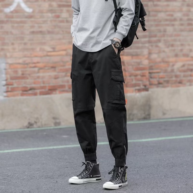 Quần Dài Dáng Suông Rộng Có Túi Lớn Chống Mài Mòn Size M-4XL Thời Trang Hàn Quốc Cho Nam