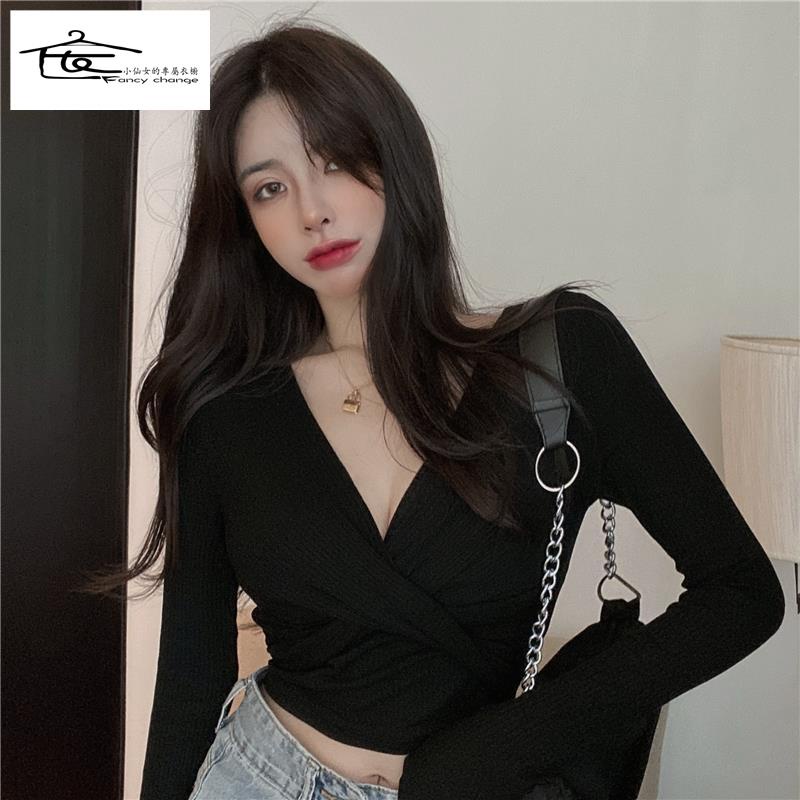 Áo Thun Thiết Kế Mới Thời Trang Thu Đông Dành Cho Nữ 2022