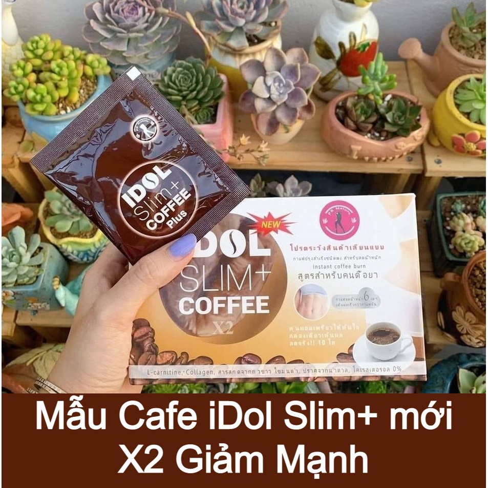 CAFE IDOL SLIM+ X2 THÁI LAN CHÍNH HÃNG