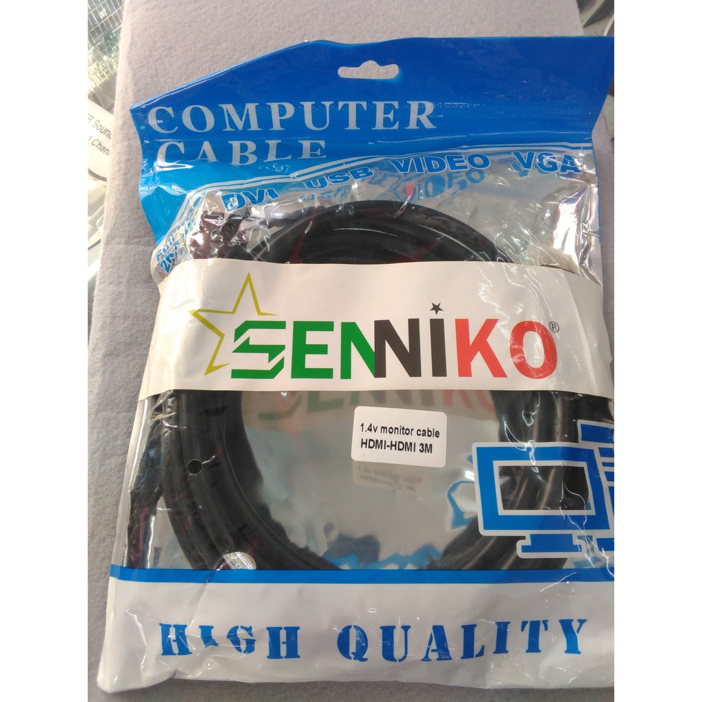 DÂY HDMI - HDMI DÀI 3M SENNIKO