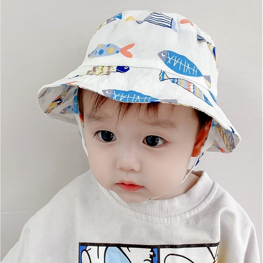 Nón Xô Hoạ Tiết Hoạt Hình Đáng Yêu Cho Bé