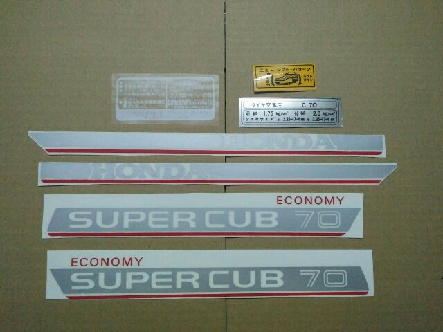 Bộ tem Cub 81 70cc