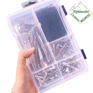 Hộp Nhựa Chia Ghim , Chia Phụ Kiện Tóc , Ngăn Tháo Rời Được ⭐ CÓ VIDEO HÀNG THẬT DO SHOP TỰ QUAY ⭐