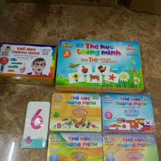 BỘ THẺ HỌC THÔNG MINH CHO BÉ cỡ to loại 1