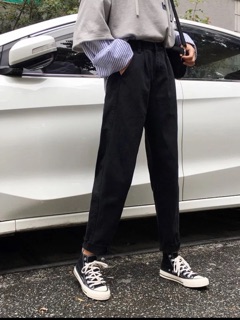ORDER Quần jeans nữ baggy
