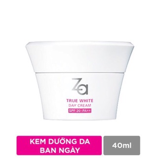 Kem Dưỡng Trắng sáng và đều màu Da Ban Ngày ZA True White Ex 40g
