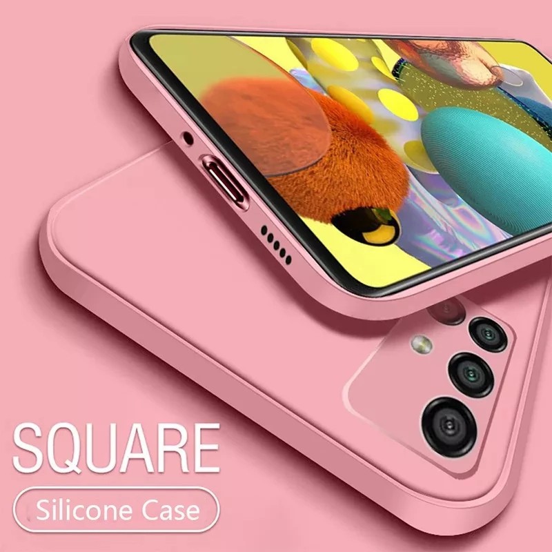 Ốp Điện Thoại Silicon Dẻo Màu Sắc Ngọt Ngào Xinh Xắn Cho Samsung Galaxy A53 A23 A73 A12 A02 A02s A52s A52 A72 A32