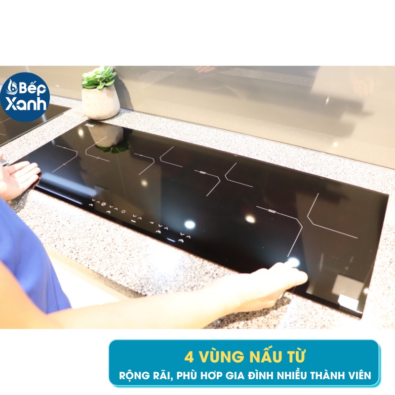 Bếp điện từ 4 vùng nấu Malloca MH-04IR S Hàng chính hãng