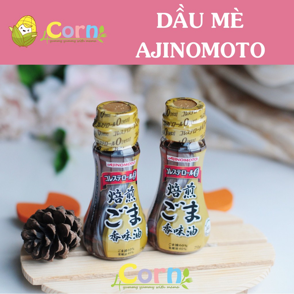 DẦU MÈ nguyên chất Ajinomoto Nhật - cho bé 9m+