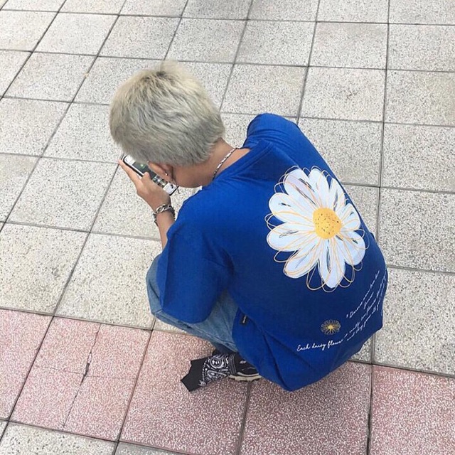 FREESHIP 50K - Áo Thun Nam Nữ Unisex Nam, Nữ Hoa Cúc