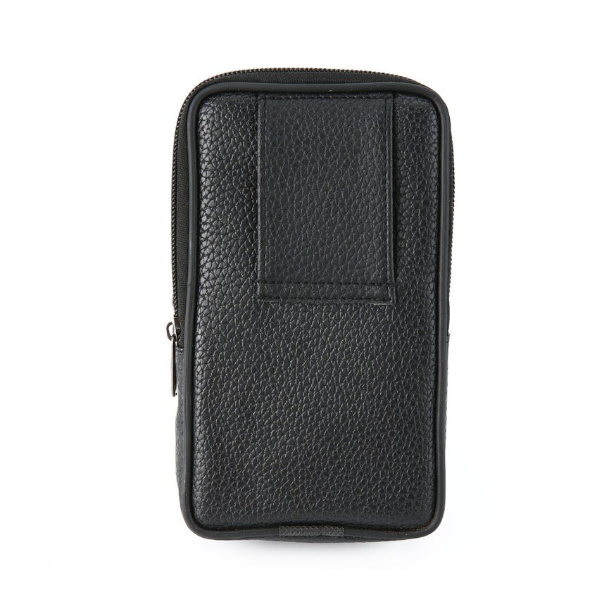 Túi da đeo ngang hông lưu trữ điện thoại di động cho nam | BigBuy360 - bigbuy360.vn